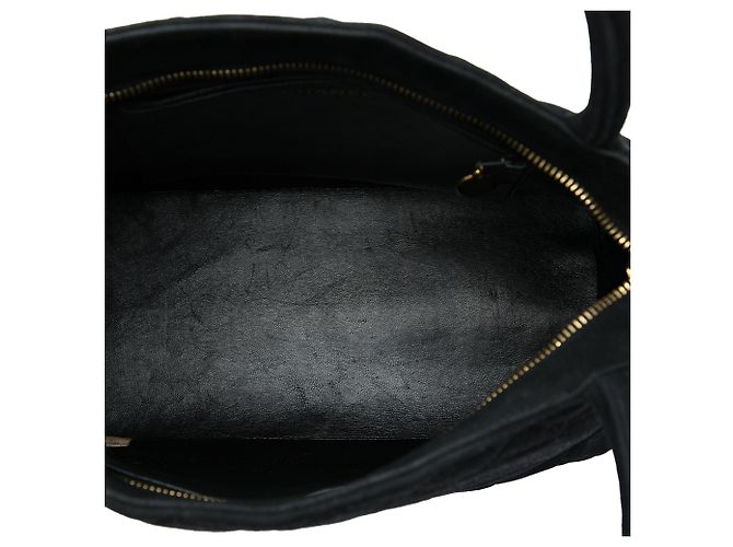 Tote Bag Chanel Medallion in velluto nero - vista 4