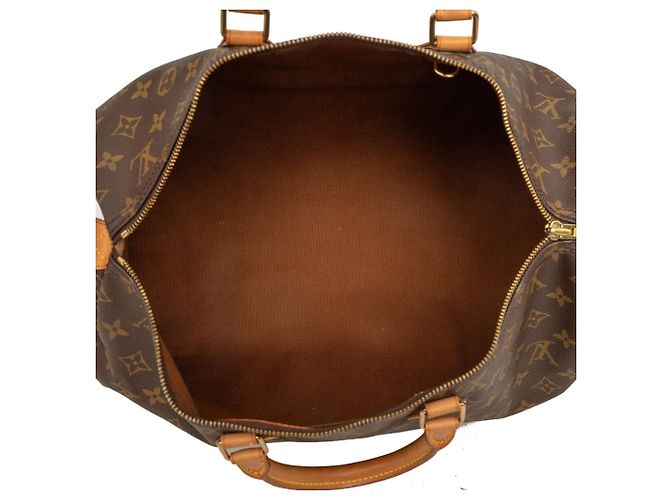 Borsa Boston Louis Vuitton Monogram Speedy 40 Marrone - vista 4