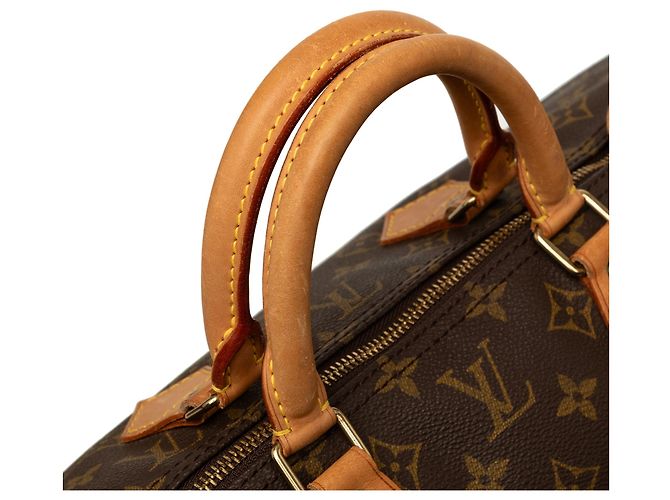 Borsa Boston Louis Vuitton Monogram Speedy 40 Marrone - vista 6