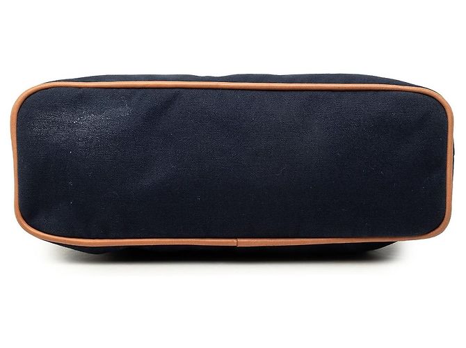Necessaire da viaggio Hermès Toile Bolide Blue GM Vanity Bag - vista 3