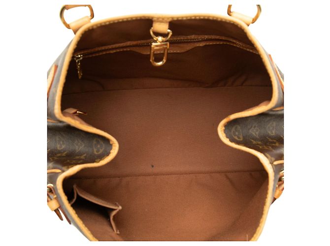 Borsa Tote Orizzontale Louis Vuitton Monogram Batignolles marrone - vista 4