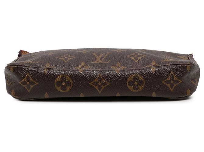 Borsa a tracolla Louis Vuitton Monogram Pochette Accessoires Marrone - vista 3
