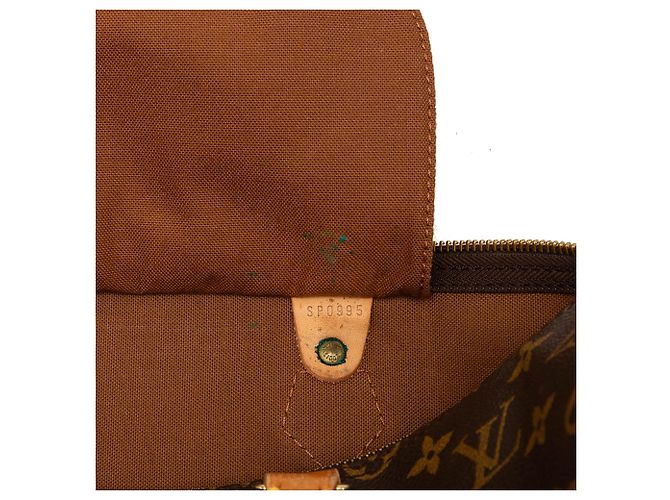 Borsa Boston Louis Vuitton Monogram Speedy 35 Marrone - vista 7