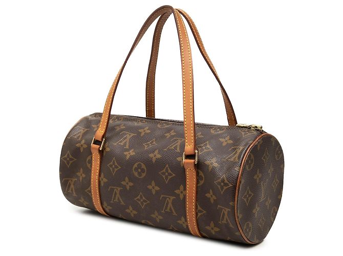 Borsa a mano Louis Vuitton Monogram Papillon 28 Marrone - vista 2