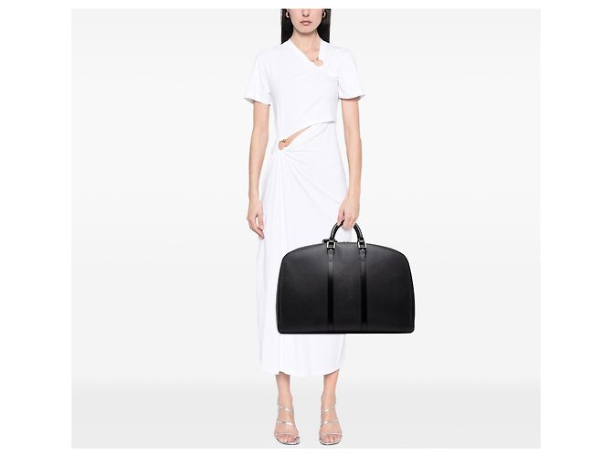 Borsa da viaggio Louis Vuitton Taiga Helanga 1 Poche Nera - vista 6