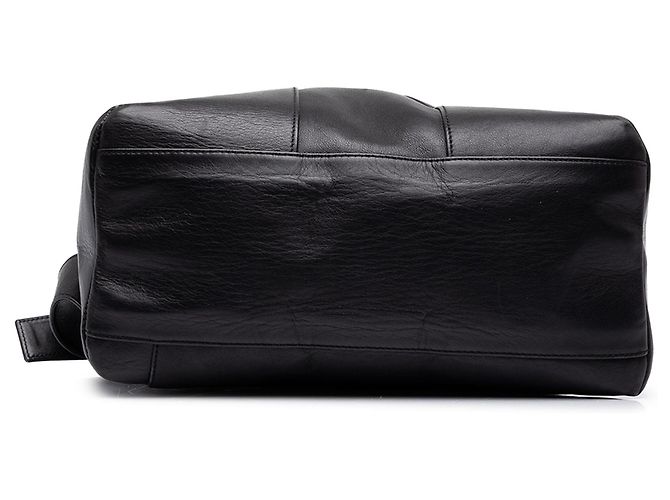Borsa Sling Anagram in pelle nera LOEWE - vista 3