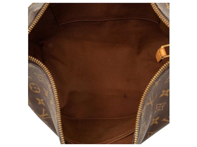 Borsa Hobo Louis Vuitton Monogram Sully MM Marrone - vista 4