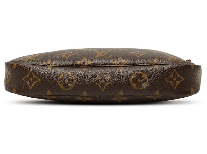 Borsa a tracolla Louis Vuitton Monogram Pochette Accessoires Marrone - vista 3