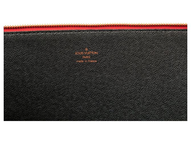 Borsa Clutch Portfolio Louis Vuitton Epi Rossa - vue 5