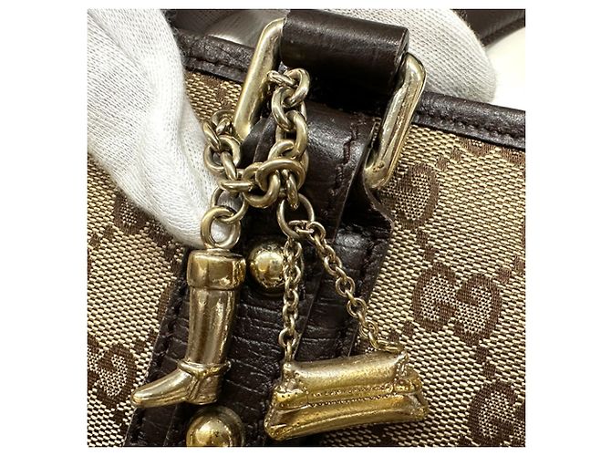 Borsa Tote Gucci GG Canvas - vista 10