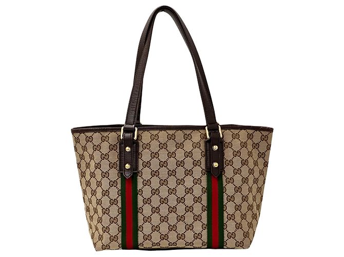 Borsa Tote Gucci GG Canvas - vista 2