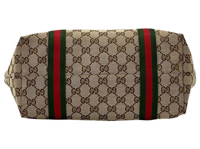 Borsa Tote Gucci GG Canvas - vista 3