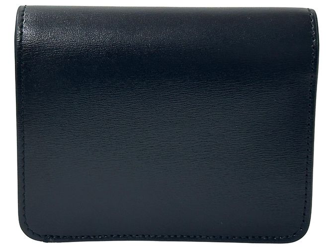 Céline Cartera bi-fold de cuero Celine Triomphe Design - vista 2