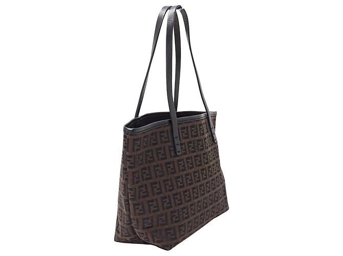 Fendi Zucchino Canvas Tote Bag - Ansicht 4
