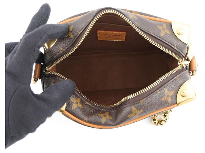 Borsa a tracolla Louis Vuitton Monogram Mini Soft Trunk - vista 5