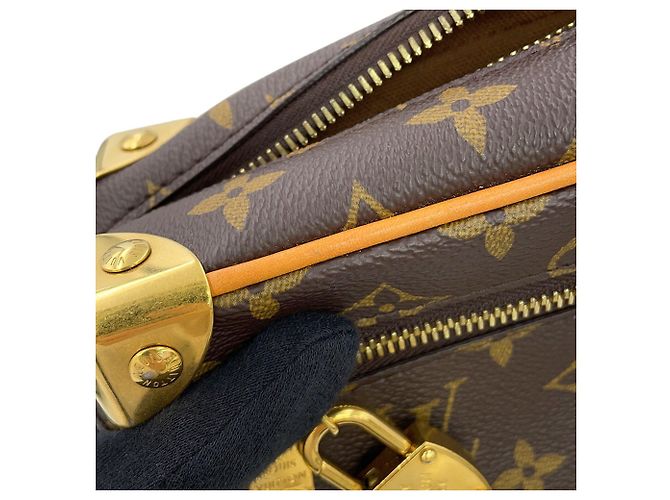 Borsa a tracolla Louis Vuitton Monogram Mini Soft Trunk - vista 6