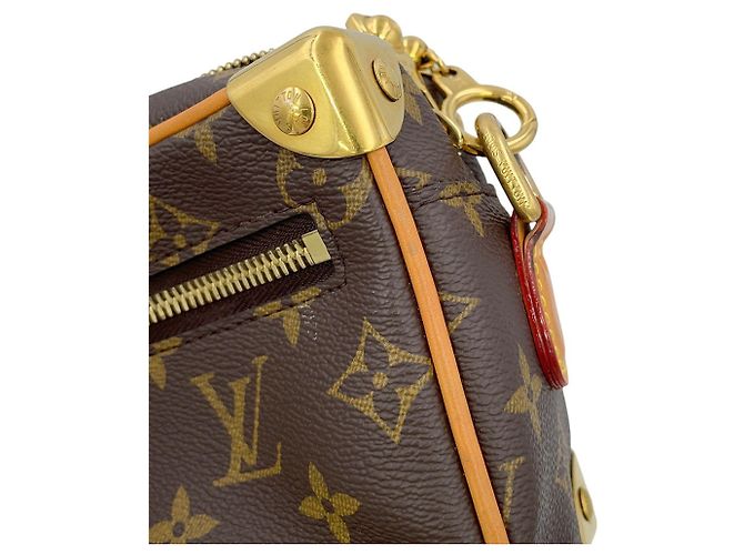 Borsa a tracolla Louis Vuitton Monogram Mini Soft Trunk - vista 7
