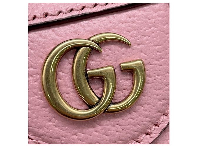 Borsa Gucci Diana Mini Tote in pelle rosa - vista 15