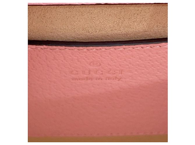 Borsa Gucci Diana Mini Tote in pelle rosa - vista 17
