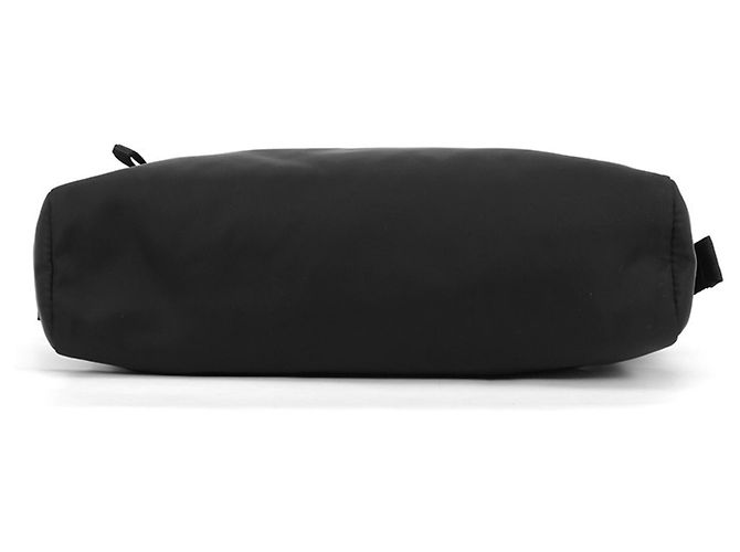 Borsa a tracolla Prada in nylon nero - vista 3