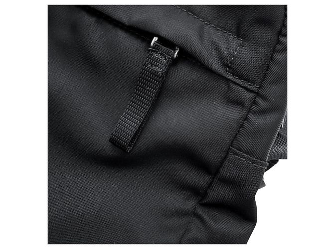 Borsa a tracolla Prada in nylon nero - vista 6