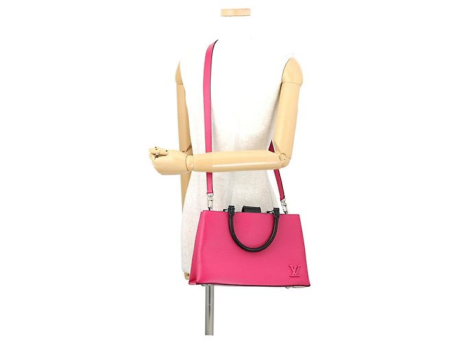 Borsa Louis Vuitton Epi Cléber PM - vista 4