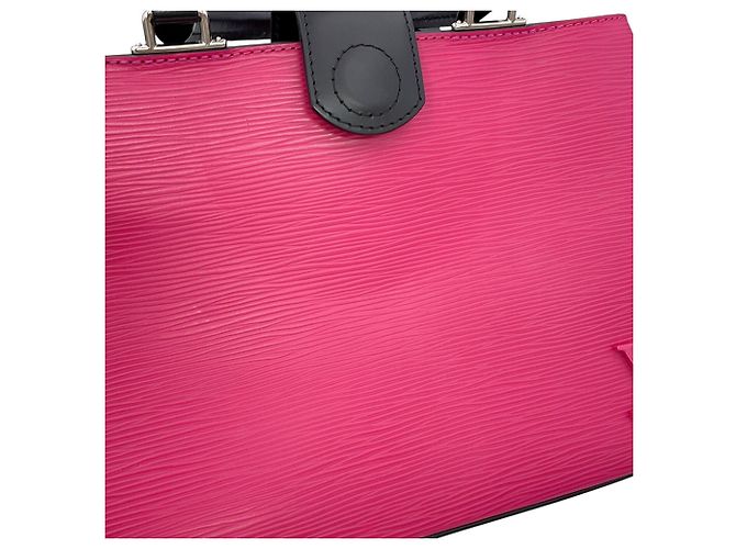 Borsa Louis Vuitton Epi Cléber PM - vista 7