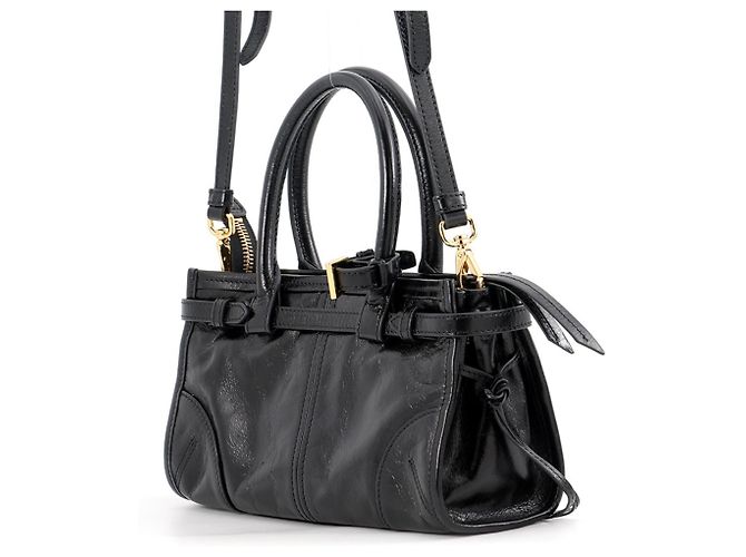Borsa a mano mini in pelle Prada Bonnie - vista 2