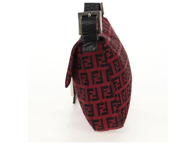 Borsa Fendi Baguette Zucchino Canvas Small - vista 3