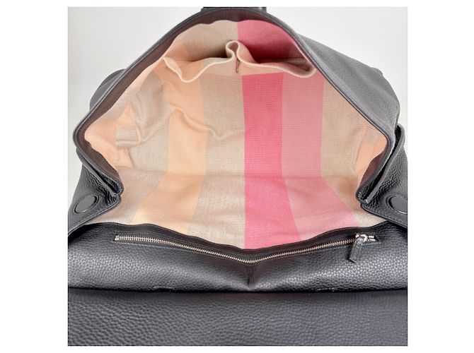 Borsa a mano in pelle 2-Way Gucci Bamboo Daily - vista 10