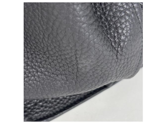 Borsa a mano in pelle 2-Way Gucci Bamboo Daily - vista 4