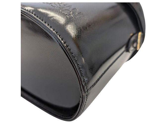 Borsa a mano Versace in pelle nera - vista 5