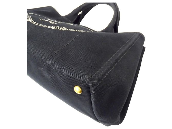Borsa Prada Canapa Canvas - vista 10