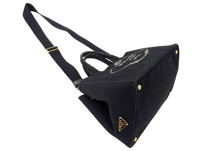 Borsa Prada Canapa Canvas - vista 4