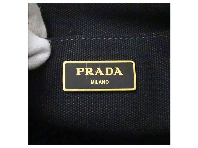 Borsa Prada Canapa Canvas - vista 6