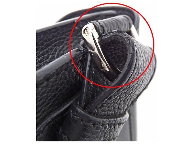 Borsa a mano Christian Dior in pelle nera - vista 11