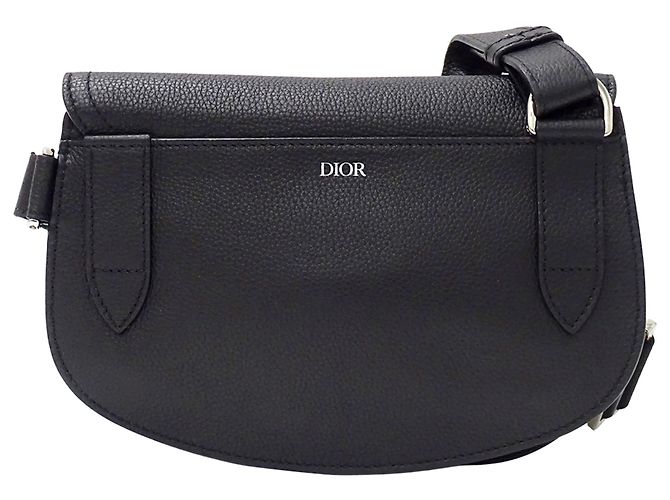 Borsa a mano Christian Dior in pelle nera - vista 2