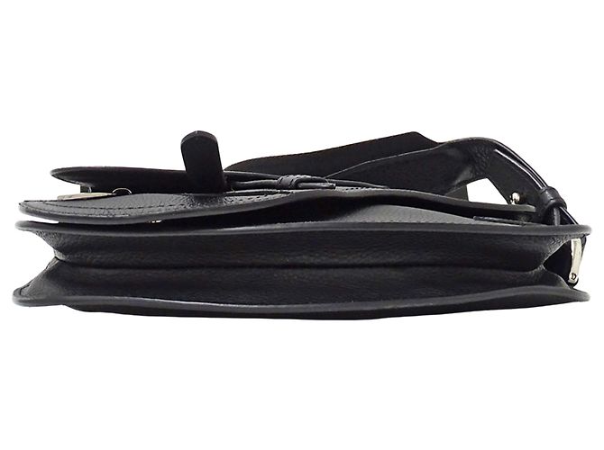 Borsa a mano Christian Dior in pelle nera - vista 3
