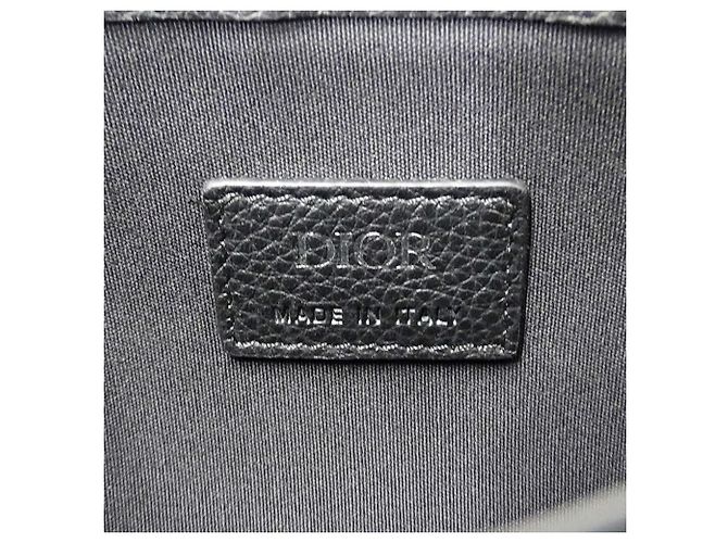 Borsa a mano Christian Dior in pelle nera - vista 6