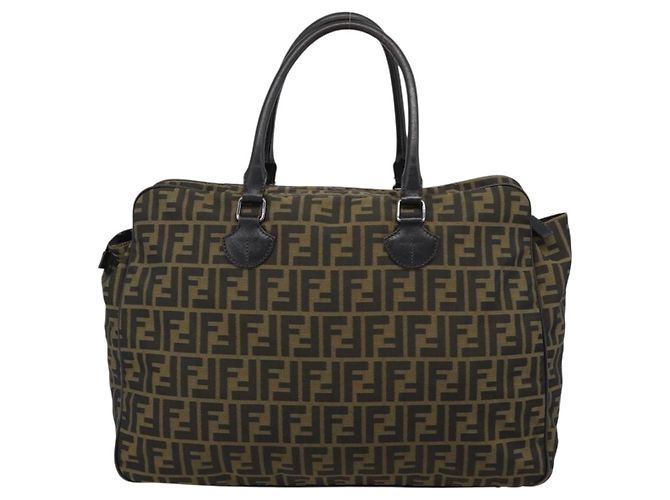 Fendi Vintage Zip Tote Zucca Canvas Medium - Ansicht 2