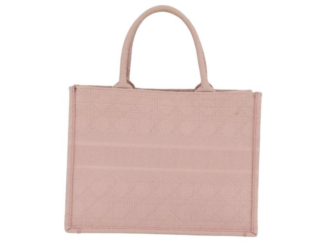 Christian Dior Book Cannage Bestickte Leinwand Large - Ansicht 2
