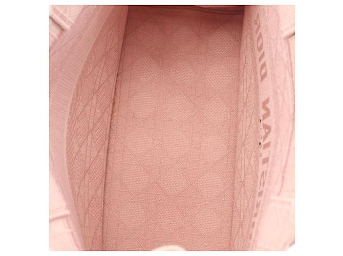 Christian Dior Book Cannage Bestickte Leinwand Large - Ansicht 5