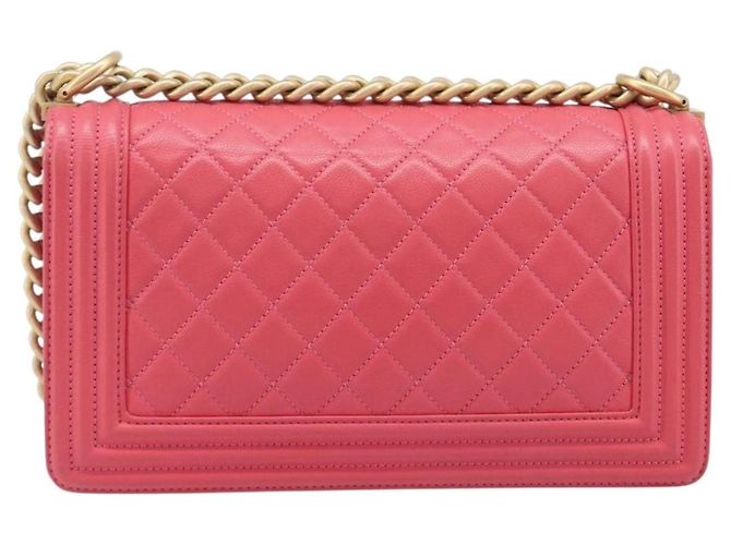 Chanel Boy Flap Quilted Lambskin New Medium - vista 2