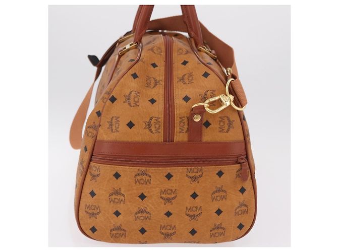 MCM Vicetos Porte-documents en cuir marron - vue 3