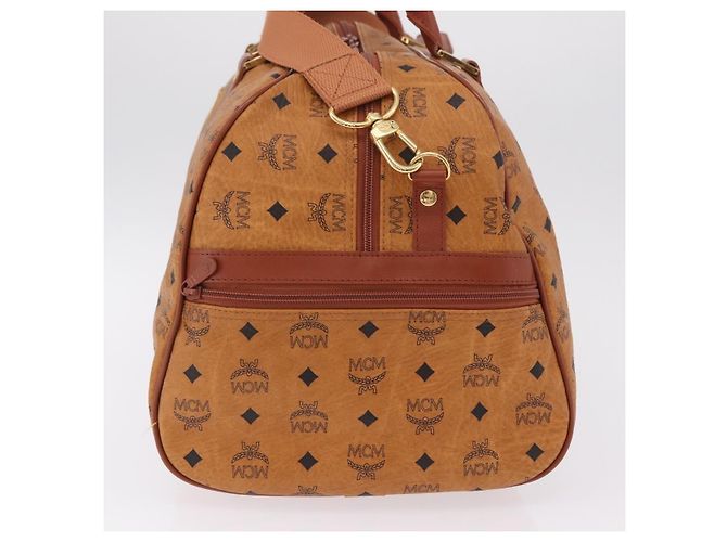 MCM Vicetos Porte-documents en cuir marron - vue 4