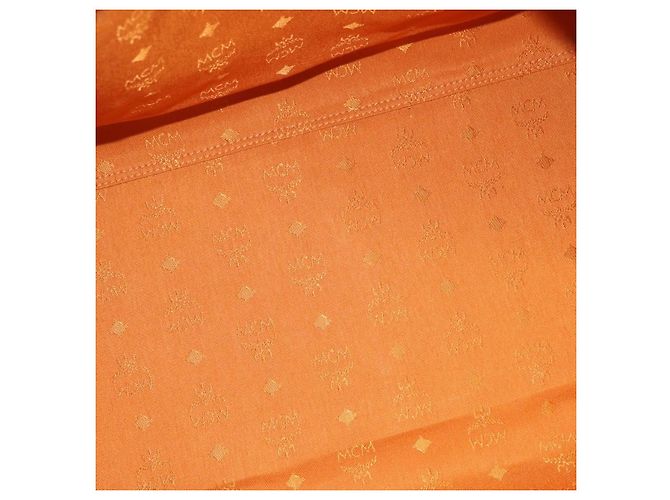 MCM Vicetos Porte-documents en cuir marron - vue 5