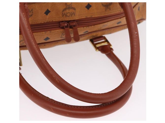 MCM Vicetos Porte-documents en cuir marron - vue 7
