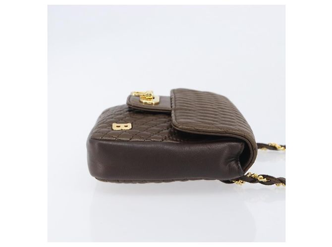 Bally Vintage Chain Quilted Leather - vista 3