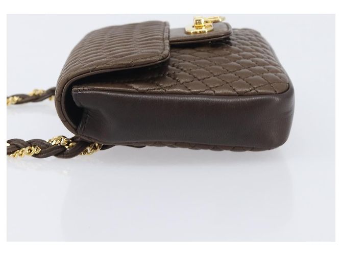 Bally Vintage Chain Quilted Leather - vista 4