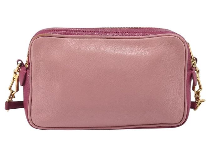 Miu Miu Madras Double Zip Leather Small - vista 2